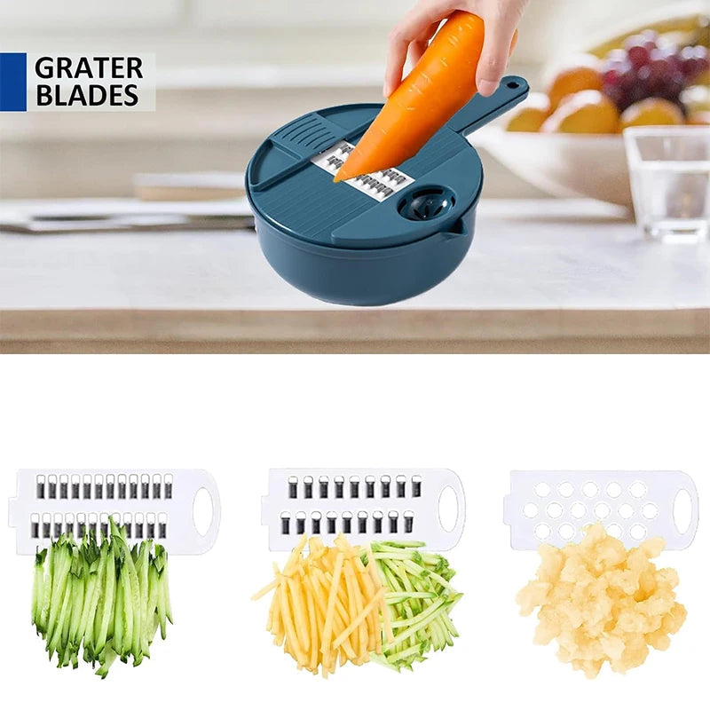 Cortador de vegetais Manual Multifuncional