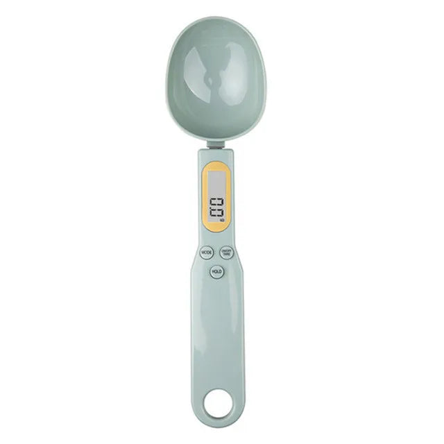 Colher Medidora Digital com Balança LCD - Precisão 0,1-500g
