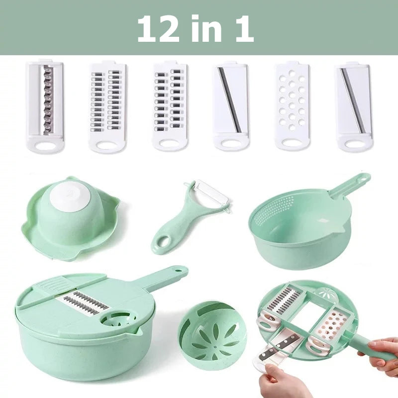 Cortador de vegetais Manual Multifuncional