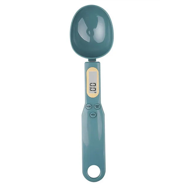 Colher Medidora Digital com Balança LCD - Precisão 0,1-500g