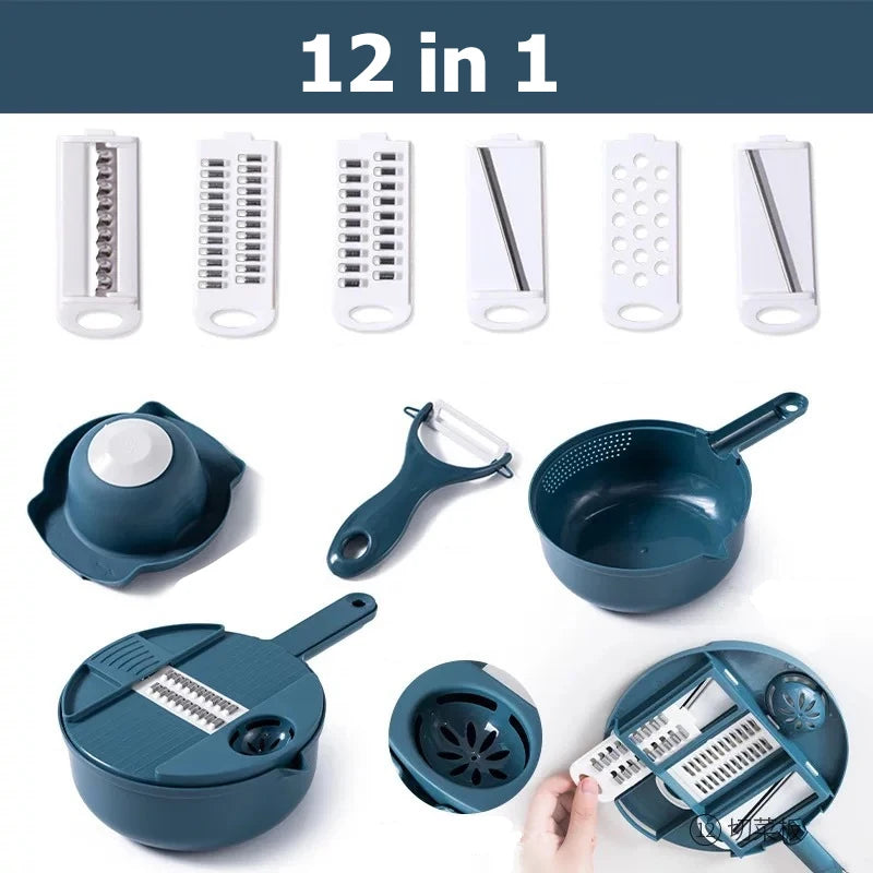 Cortador de vegetais Manual Multifuncional