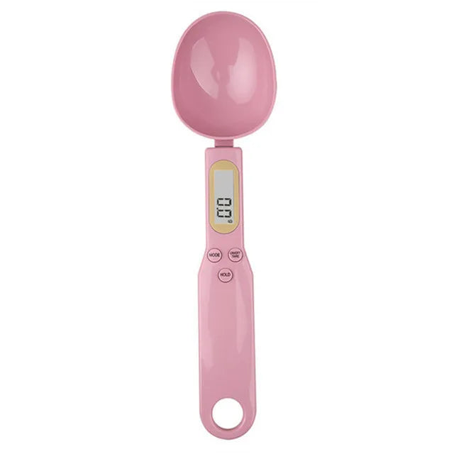 Colher Medidora Digital com Balança LCD - Precisão 0,1-500g